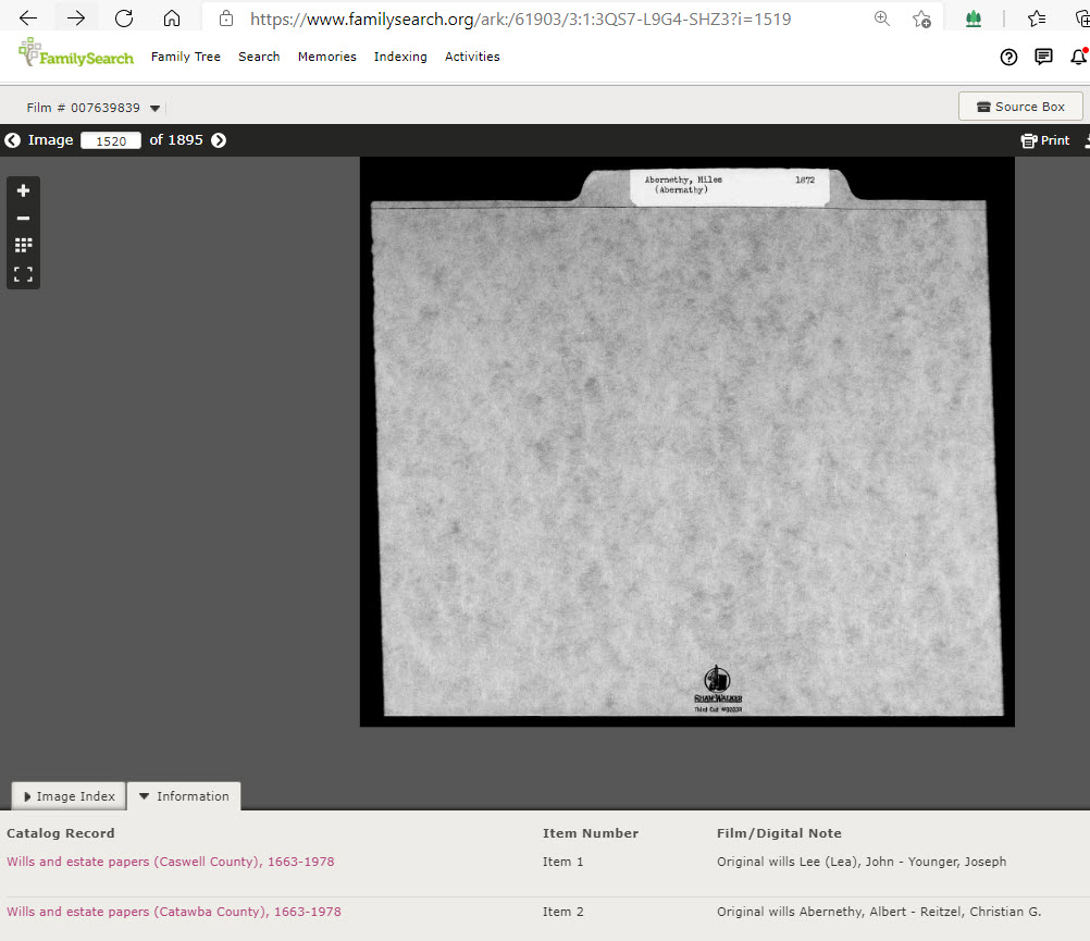 Unindexed probate file on FamilySearch Evidence Explained